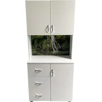 Hti-Living Schrank mit bedruckter Rückwand Wasserfall