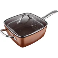 San Ignacio Optimum Copper 24x24 Cm Bratpfanne - Copper