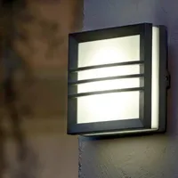 Elstead Lighting Schwarzgrau Moderne Wandleuchte Leuchter Flurlampe Garten 1x9W/G9
