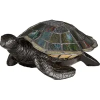 Elstead Lighting Tiffany Animal Lamps LED Tischleuchte G9 Vintage-Bronze