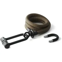 Texlock Eyelet 160 U/X-Lock Bundle, Textilseil mit Bügelschloss Gold