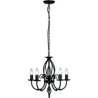 Elstead Lighting Kronleuchter Artisan 5xE14 H:45 Ø:47