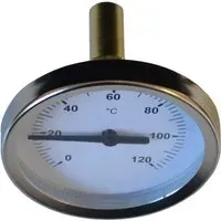 Leysser Bimetall-Zeigerthermometer, 21,3 mm (1/2")