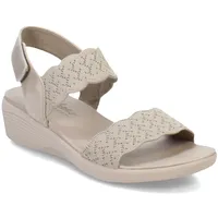 SKECHERS Damen Arya-on The Rise Sandale, Taupe, 38 EU