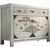 Opium outlet Kommode Schrank Sideboard orientalisch Anrichte Shabby-chic Vintage-Stil