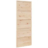 VidaXL Scheunentür 80x208 cm Massivholz Kiefer