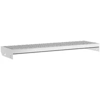 VidaXL Gitterroststufe 80x24x7 cm Verzinkter Stahl