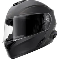 Sena Outrush R Bluetooth Klapphelm mit Intercomsystem (Schwarz, S)