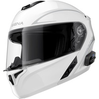Sena Outrush R Bluetooth Klapphelm (Weiß, M