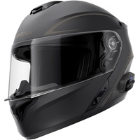 Sena Outrush R Bluetooth Klapphelm mit Intercomsystem (Schwarz, L)