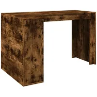 VidaXL Schreibtisch Räuchereiche 123,5x73,5x75 cm Holzwerkstoff