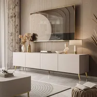 Lookway RTV-Schrank COLGANTE 200 cm auf goldenen Beinen –