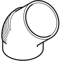 Geberit Silent-db20 Bogen 45 Grad, Außendurchmesser 160mm 315450141