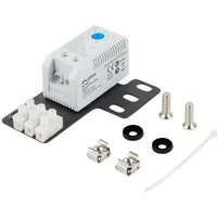 LANBERG Thermostat 10A mit 19" Halterung grau