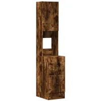 VidaXL Küchenschrank Räuchereiche 35x50x180 cm Holzwerkstoff