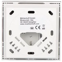 Möhlenhoff Raumbediengerät Display F, RDS 61011-N7 mit Feuchtesensor Alpha