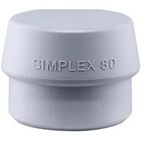 Halder Simplex-einsatz, Tpe-mid, grau D=80 mm 3203.080