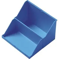 Helit Karteikasten A5 quer blau, unbestückt