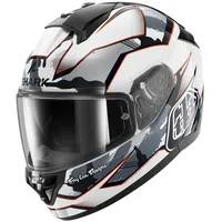 Shark Ridill 2 Matrix CAMO Integralhelm - Weiß/Silber/Rot /
