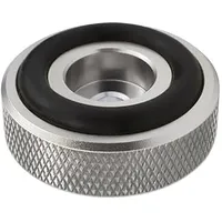 Dynavox Gerätefüsse mit Rändelung midi aus Aluminium. Für HiFi