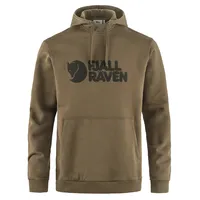 Fjällräven Logo Kapuzenpullover - Deep Forest - S