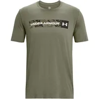Under Armour Camo Chest Stripe SS marine od green