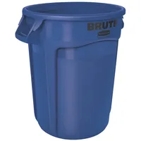 Rubbermaid Brute runde Mehrzwecktonne mit Belüftungskanälen | 121,1 Liter,
