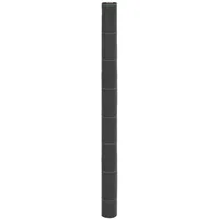 VidaXL Unkrautvlies Schwarz 1,5x50 m PP