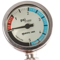Mares XR Spg52 - 360 Bar - 15cm Gummi-Schlauch