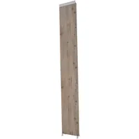 Gardenson Pergola-Seitenteil Eiche, Metall, 31x235x6 cm, Sonnen- & Sichtschutz,
