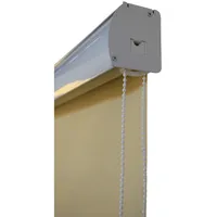 Jet-Line Sichtschutzrollo Beige 1,0 x 2,3 m mit Kassette