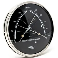 Fischer 146.01.06 - Raum-Klimamesser - 130mm Synthetic-Hygrometer und Bimetall-Thermometer