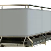 Sol Royal SolVision PB2 Balkonumspannung 90x500cm Grau Pe
