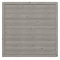 Traumgarten Sichtschutzzaun 179 x 179 cm Grau Fichte