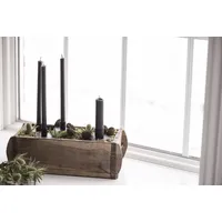 Ib laursen Stabkerze 11cm, dunkelgrau