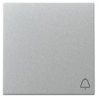 Gira Wippe mit Symbol Klingel, Farbe Alu (3286 26)