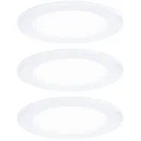 Paulmann Licht Möbeleinbauleuchte 3er Set rund 65mm 3x2,5W 4000K