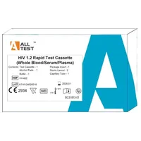 ALLTEST David HIV Testkit 1/2 Schnelltests Selbsttest Testkassette 10