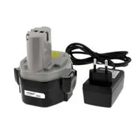 Powery Akku für Makita Typ 1434 Li-Ion inkl. Ladegerät