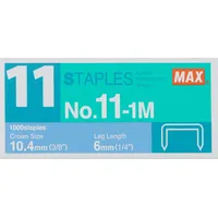 Max 1.000 MAX Heftklammern No. 11-1M