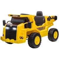 Aiyaplay Kinder Elektro Traktor Aufsitztraktor mit Fernbedienung, Eimer, Schaufel,
