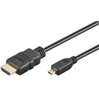 Goobay - High-Speed-HDMITM-Kabel auf Micro-HDMITM, (4K/60Hz), 1.5 m