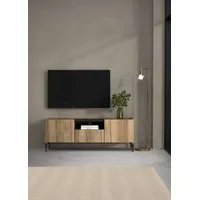 INOSIGN Bergen TV-Board 147 cm Braun/Schwarz Holzwerkstoff