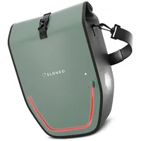 Eloneo Fahrradtasche für Gepäckträger mit LED 20L mintgrün