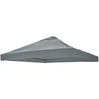 Mojawo - Ersatz Dach universell 3x3m Hellgrau-MMC3612G-hellgrau