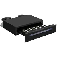 Amica WK 341 400 S Einbau-Weintemperierschublade, Energieeffizienzklasse G, Anzahl