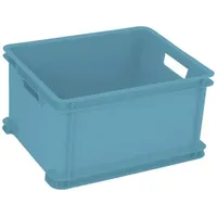 Curver 259599 Aufbewahrungsbox Unibox Classic 75 Jahre-Edition Türkisblau 1