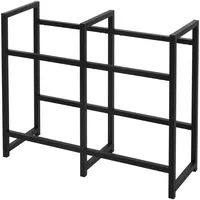 ML-Design Getränkekistenregal für 4 Kisten, 91x31x75,5 cm, Stahl, freistehend,