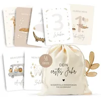 MeinBaby123 MeinBaby123® Meilensteinkarten "Dein erstes Jahr" | Meilenstein Karten