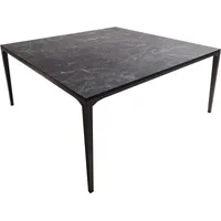 DeLife Wohnzimmertisch Levente Keramik Laminam®Nero Greco Anthrazit Gestell Metall